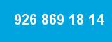 926 869 18 14